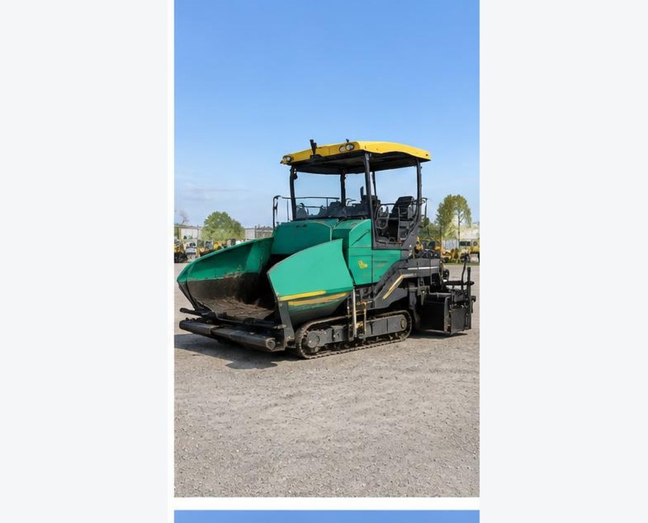 Tracked Asphalt Paver prepared for professional construction procurement