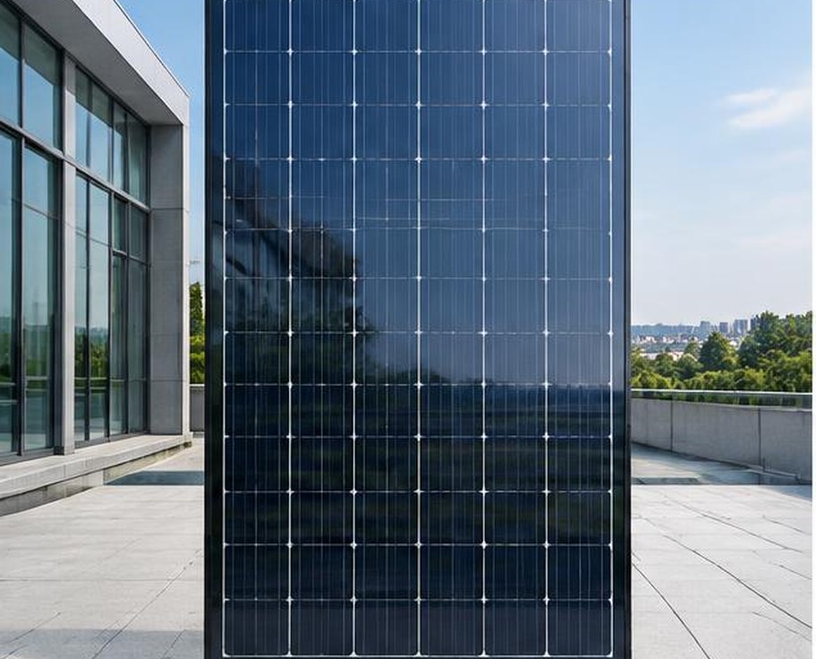 Framed building integrated photovoltaic glass panel