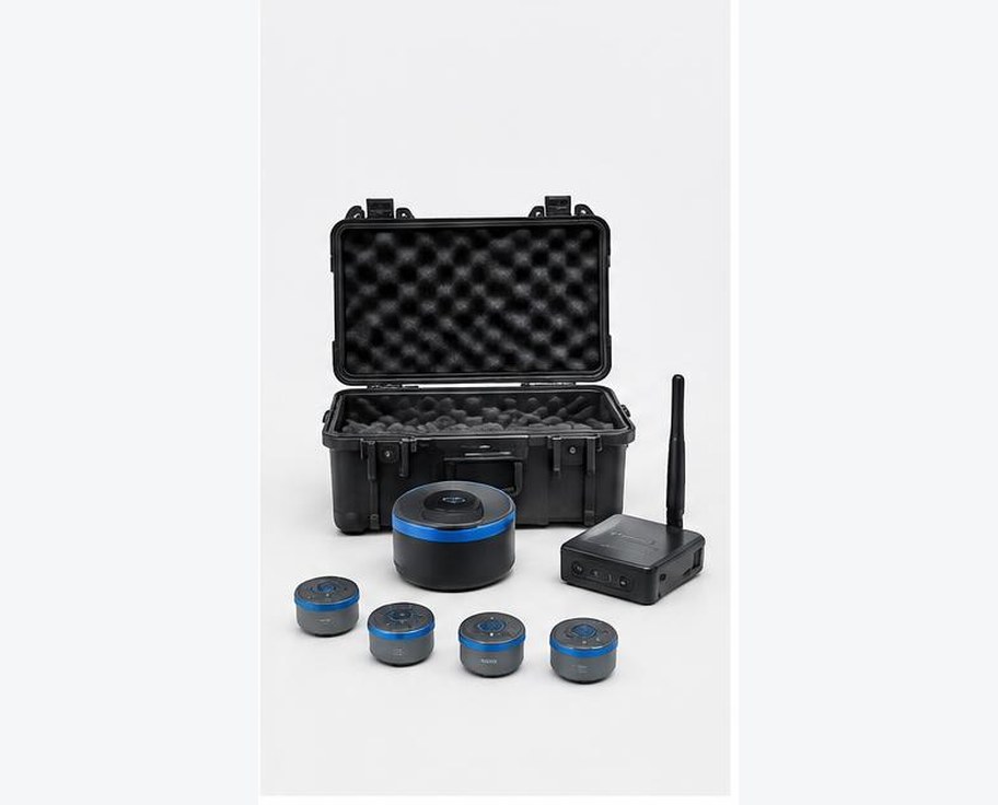 Wireless Concrete Maturity Sensor Kit prepared for professional construction procurement