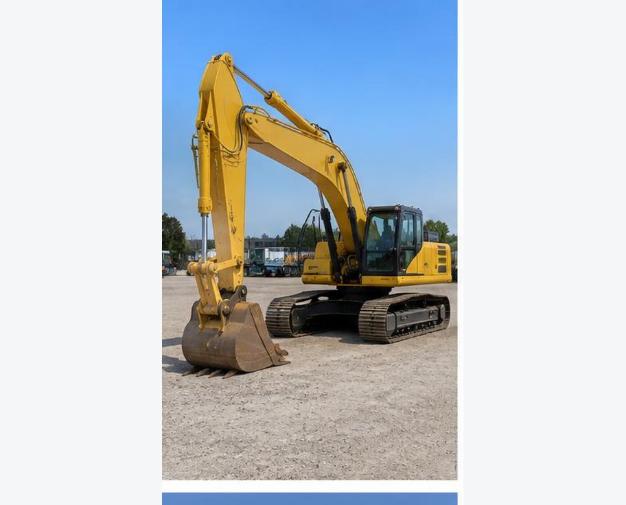 Crawler Excavator 22T prepared for professional construction procurement