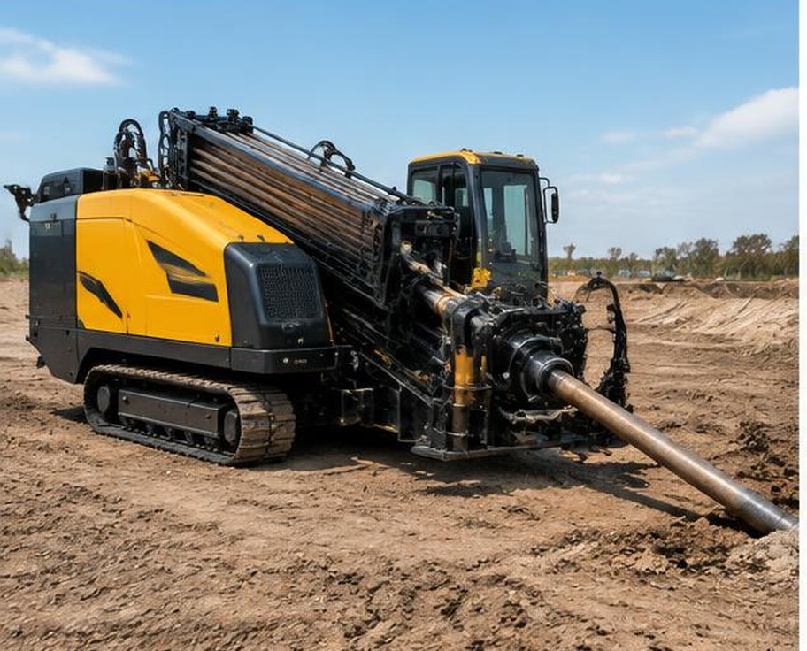 Tracked horizontal directional drilling machine