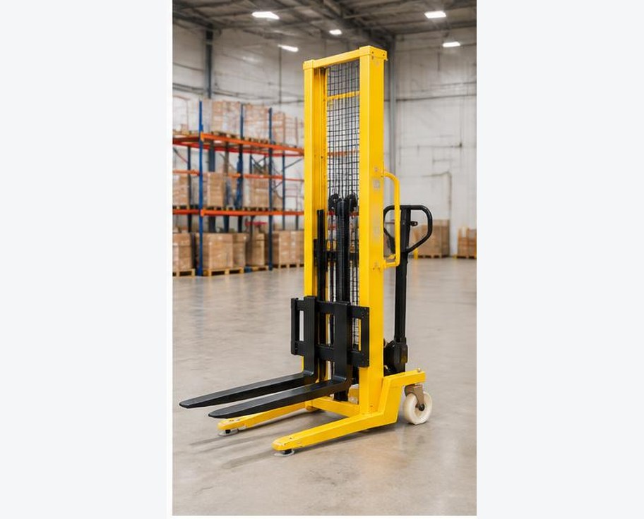 Manual Hydraulic Stacker 1T prepared for professional construction procurement