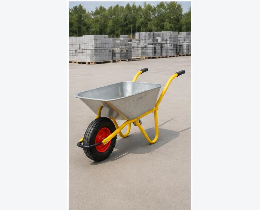 Contractor Masonry Wheelbarrow prepared for professional construction procurement