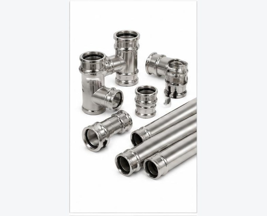 Stainless Steel Press-Fit Pipe prepared for professional construction procurement