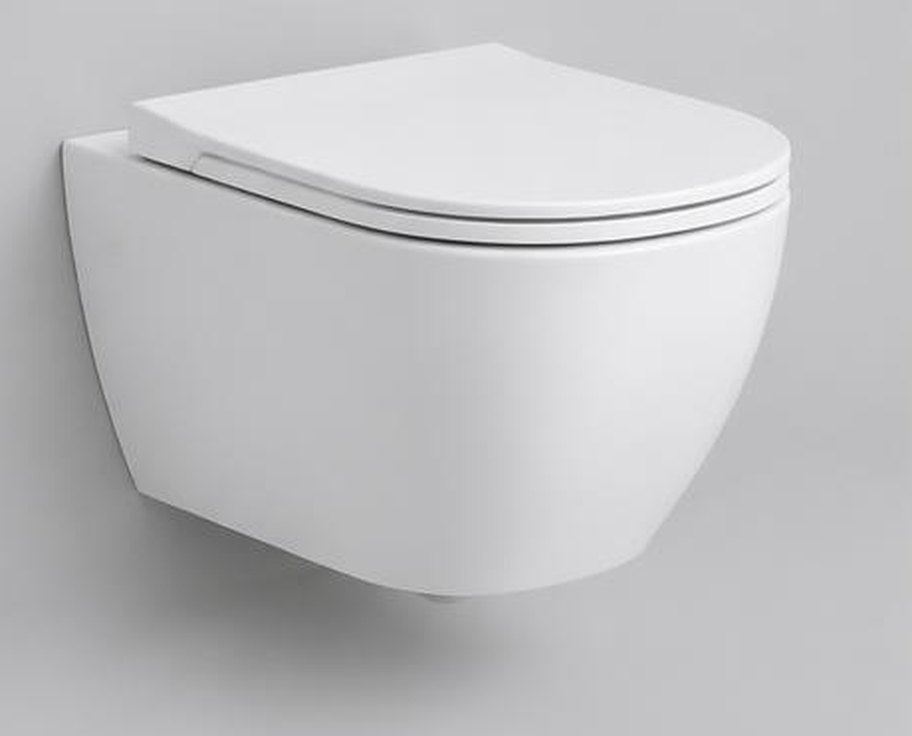 Rimless Wall-Hung WC for construction procurement